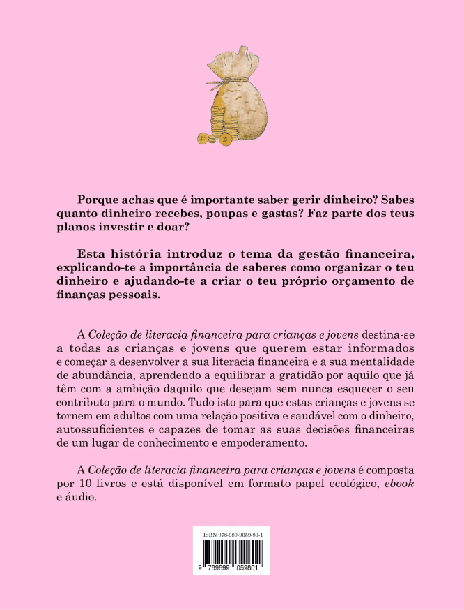 Eu sei gerir dinheiro | Livro 3 | Coleção de literacia financeira para crianças e jovens