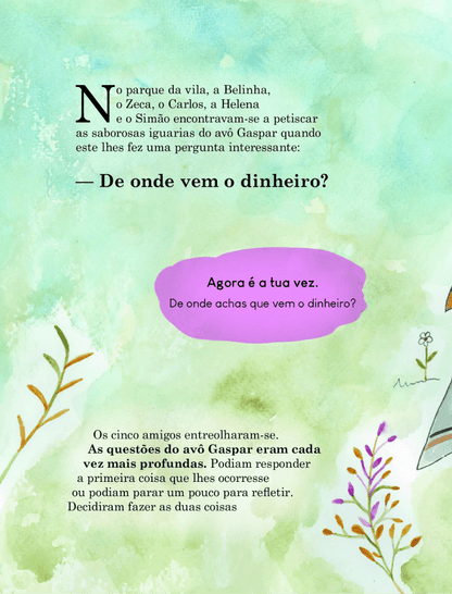 Eu sei ganhar dinheiro | Livro 4 | Coleção de literacia financeira para crianças e jovens