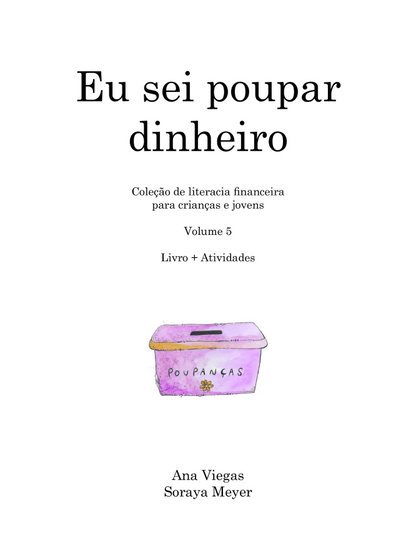 Yo sé ahorrar dinero | Libro 5 | Colección de educación financiera para niños y jóvenes
