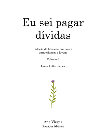 Yo sé pagar deudas | Libro 6 | Colección de educación financiera para niños y jóvenes