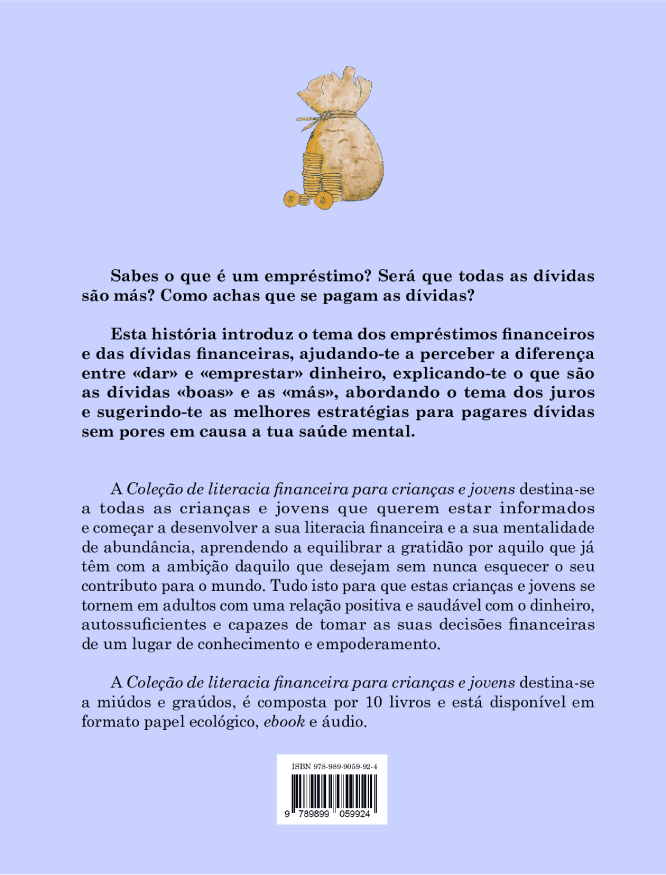 Eu sei pagar dívidas | Livro 6 | Coleção de literacia financeira para crianças e jovens