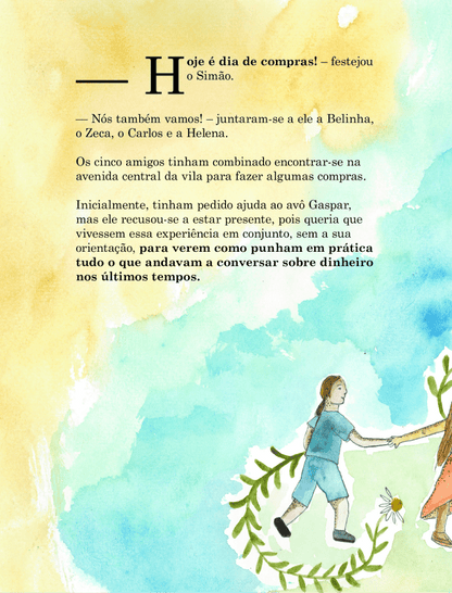 Eu sei gastar dinheiro | Livro 9 | Coleção de literacia financeira para crianças e jovens