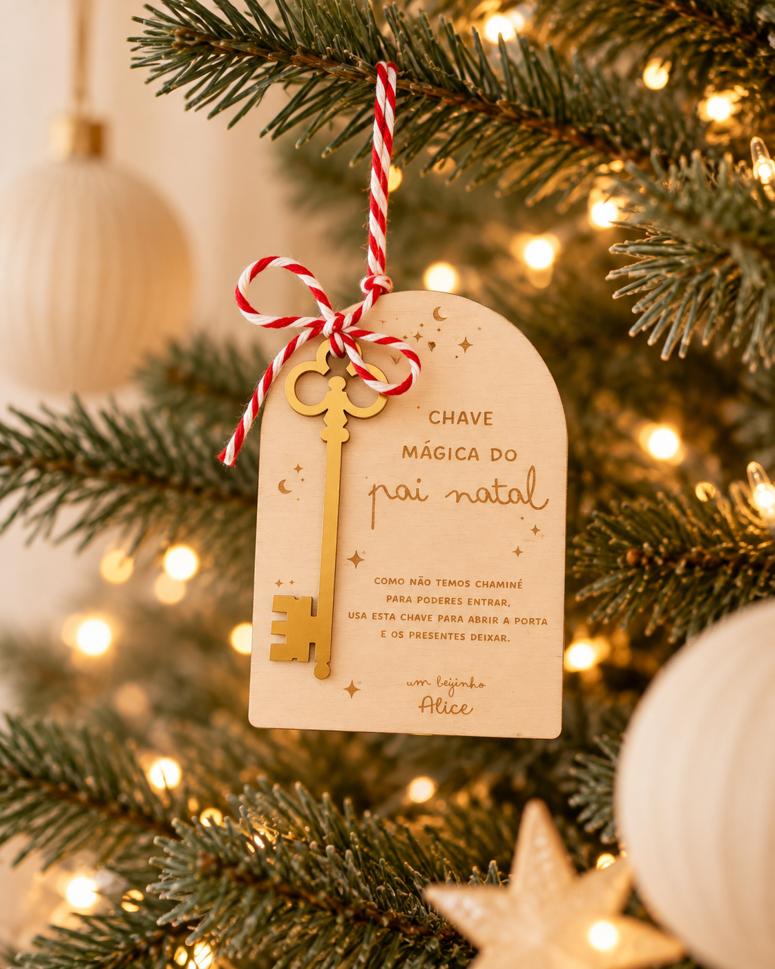 Llave mágica de Papá Noel
